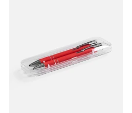 Набор из 2 ручек Keskus Soft Touch, красный