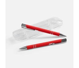 Набор из 2 ручек Keskus Soft Touch, красный