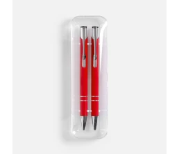 Набор из 2 ручек Keskus Soft Touch, красный