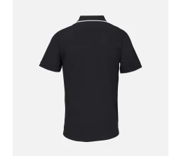 Рубашка поло унисекс Palermo, черная с белым