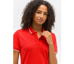 Рубашка поло унисекс Palermo, ярко-синяя с белым