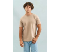 Футболка унисекс Regent 150, серо-бежевая