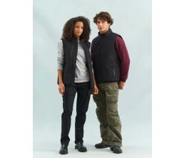 Жилет софтшелл унисекс Falcon BW, черный