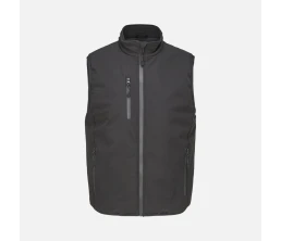 Жилет софтшелл унисекс Falcon BW, черный