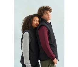 Жилет софтшелл унисекс Falcon BW, красный