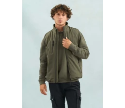 Жилет софтшелл унисекс Falcon BW, красный