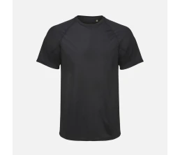 Футболка спортивная унисекс Vortex, черная