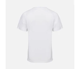 Футболка спортивная унисекс Vortex, белая