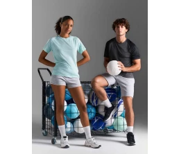 Футболка спортивная унисекс Vortex, белая