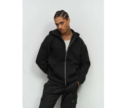 Толстовка унисекс на молнии Jelo, черная