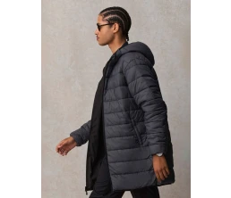 Куртка-парка унисекс Reverse, черная