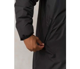 Куртка-парка унисекс Reverse, черная