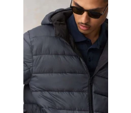 Куртка-парка унисекс Reverse, черная