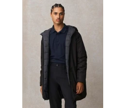 Куртка-парка унисекс Reverse, черная