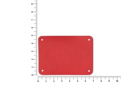 Лейбл Eta Latte, XL, красный