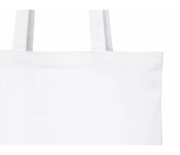 Сумка «Твил» из хлопка, 210 г/м2, белый