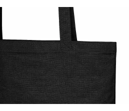 Сумка «Твил» из хлопка, 210 г/м2, черный