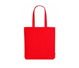 Сумка «Твил» из хлопка, 210 г/м2, красный