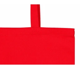 Сумка «Твил» из хлопка, 210 г/м2, красный