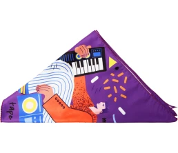 Треугольная бандана с возможностью полноцветной печати