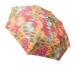 Зонт складной с возможностью полноцветной печати