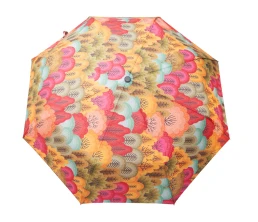 Зонт складной с возможностью полноцветной печати