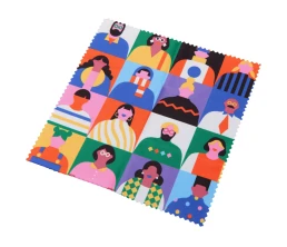 Салфетка для протирания очков с возможностью полноцветной печати