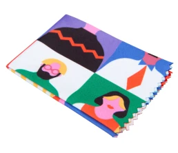 Салфетка для протирания очков с возможностью полноцветной печати