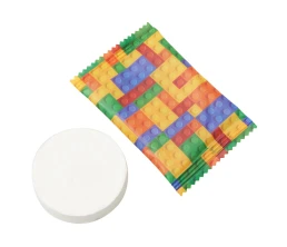 Прессованное полотенце для душа