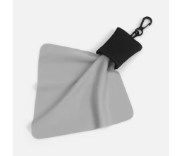 Очищающая салфетка Specta, серая с черным