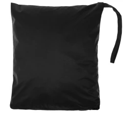 Дождевик-анорак Hard Work, укороченный, черный, единый размер