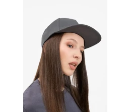 Бейсболка Epicore с прямым козырьком, серая