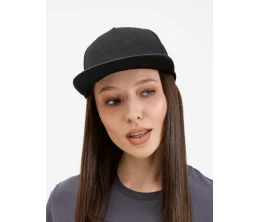 Бейсболка Epicore с прямым козырьком, черная