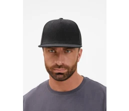 Бейсболка Epicore с прямым козырьком, черная