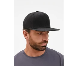 Бейсболка Epicore с прямым козырьком, черная