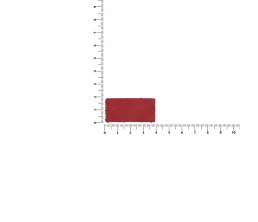 Лейбл кожаный Pasek, XS, красный