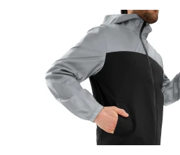 Ветровка светоотражающая «Рефлектор гибрид», светоотражающий/черный