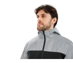 Ветровка светоотражающая «Рефлектор гибрид», светоотражающий/черный