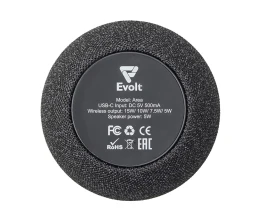 Портативная колонка с беспроводной зарядкой «Ареа», 5 Вт