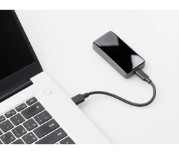 Внешний SSD диск с подсветкой гравировки  «Слэш», 256 ГБ