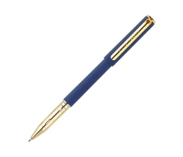 Ручка пластиковая шариковая "Parliament", 0,7 мм, синие чернила, темно-синий/золотистый