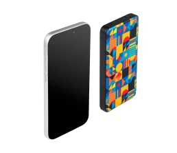 Портативное зарядное устройство с возможностью полноцветной печати на ткани по индивидуальному дизайну клиента