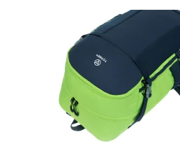 Туристический рюкзак TORBER КЕМПИНГ, синий/салатовый, полиэстер, 36 х 54 х 16 см