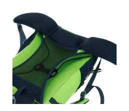 Туристический рюкзак TORBER КЕМПИНГ, синий/салатовый, полиэстер, 36 х 54 х 16 см