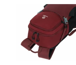 Туристический рюкзак TORBER КЕМПИНГ, бордовый, полиэстер, 26 х 48 х 12 см