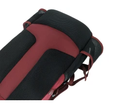 Туристический рюкзак TORBER КЕМПИНГ, бордовый, полиэстер, 26 х 48 х 12 см