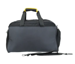 Сумка спортивная TORBER, серый, полиэстер, 48 х 24 х 30 см