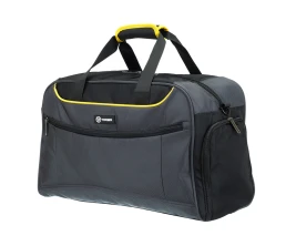 Сумка спортивная TORBER, серый, полиэстер, 48 х 24 х 30 см