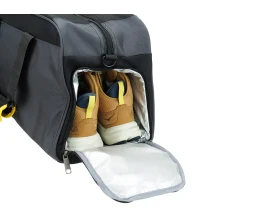 Сумка спортивная TORBER, серый, полиэстер, 48 х 24 х 30 см