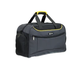 Сумка спортивная TORBER, серый, полиэстер, 48 х 24 х 30 см